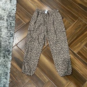 Aerie Cheetah Cargo Pants
